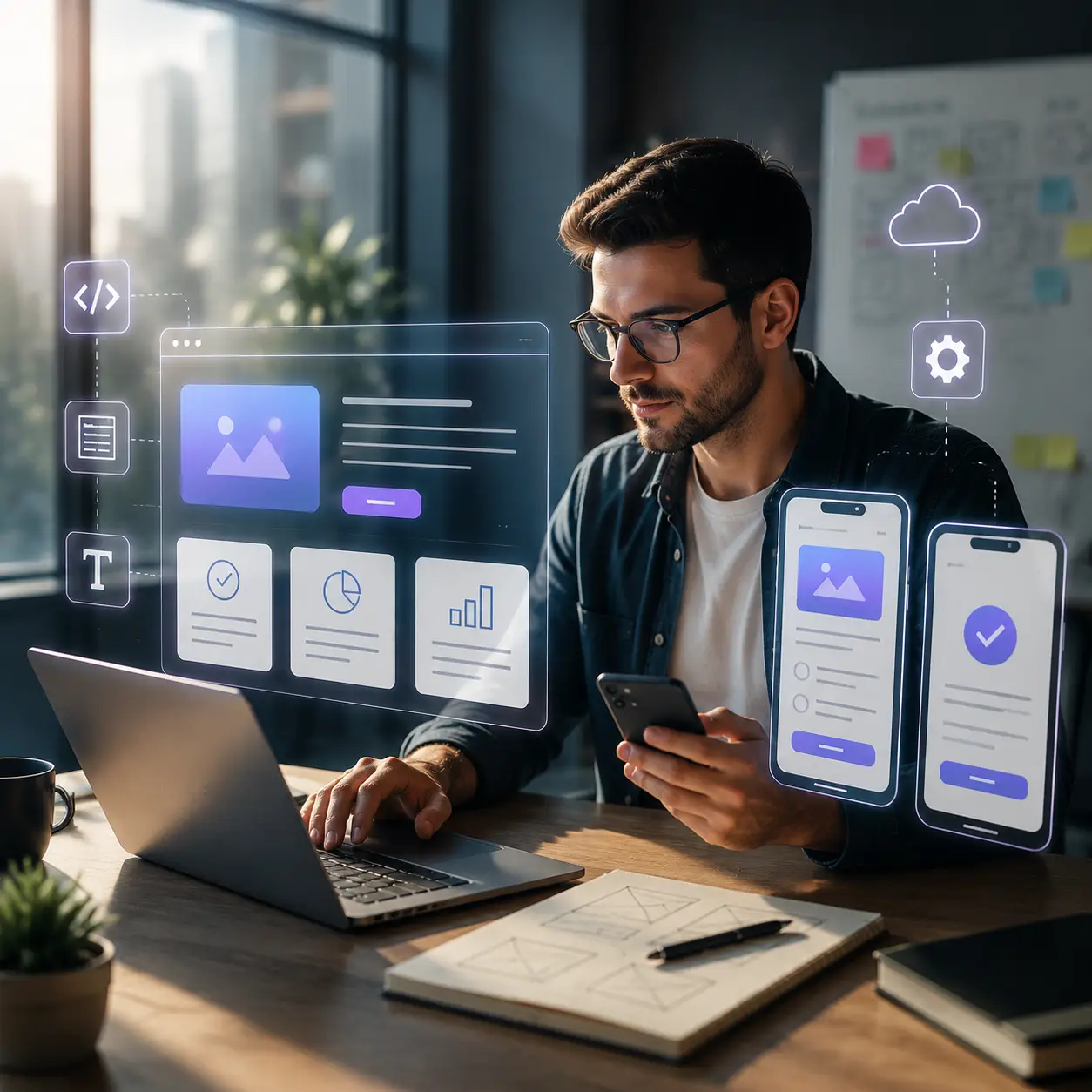 Web and mobile applications