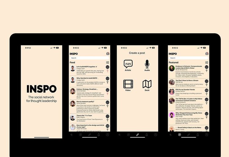 INSPO: Professional Social Network for Thought Leaders