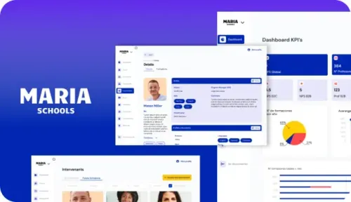 Maria Schools: Custom Web Platform for a School Group